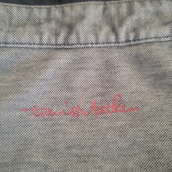 Travis Matthew Men's Gray Golf Polo Shirt Short Sleeve Size 2XL - Picture 5 of 5